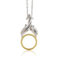 Pearl and Lapis Lazuli pendant in sterling silver, style P9089 - view 3