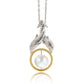 Pearl and Lapis Lazuli pendant in sterling silver, style P9089 - view 4