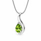 London Blue Topaz and Blue Topaz pendant in sterling silver, style P7310 - view 7
