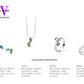 Peridot & Blue Topaz Set 202 - Set - Set