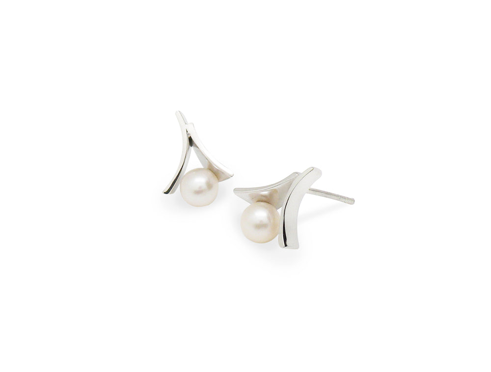 Modern Pearl Earring E9313 - E9313 - Earring