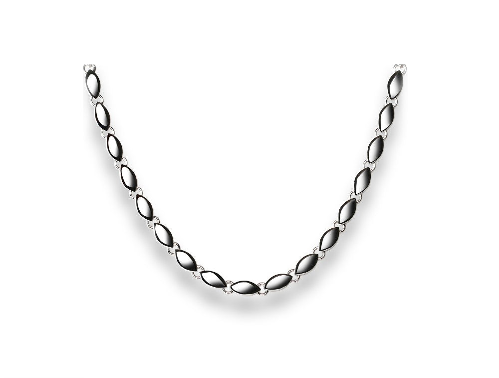 Modern Silver Necklace N1205 - Necklace