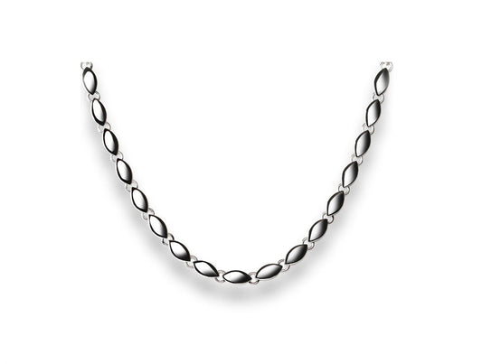 Modern Silver Necklace N1205 - Necklace