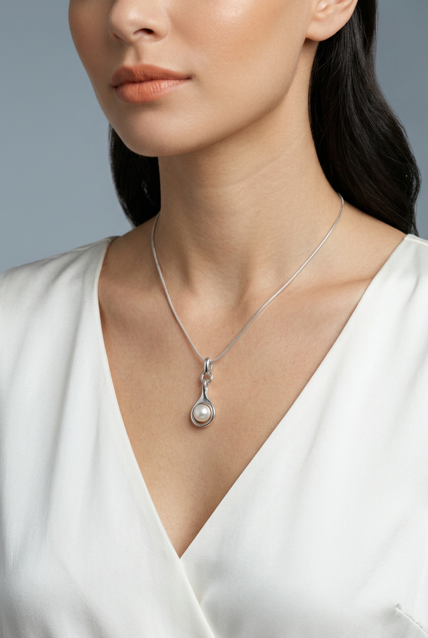 A Modern Touch of Pearl Pendant | P16327